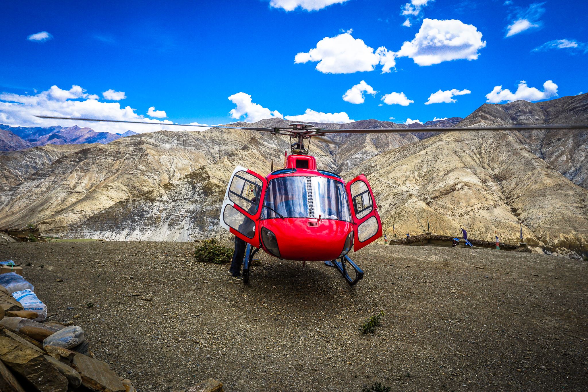 Jomsom By Helicopter